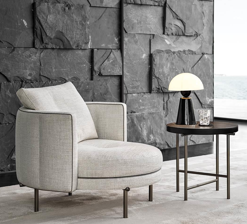 Minotti Torii fauteuil